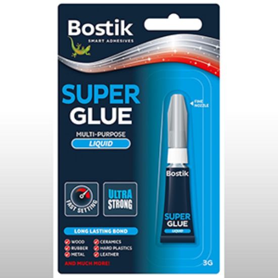 Picture of Bostik Superglue Liquid 3g x12